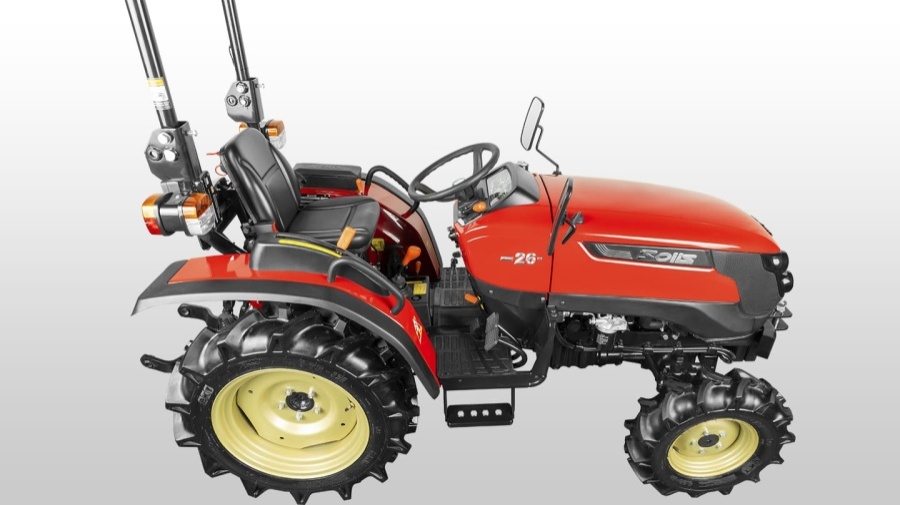 Минитрактор Solis-Gold | Солис-Голд 26 Mit 4x4 6+2 Radial agri 6,5/80-12 / 280/70 R-18 (с ПСМ)